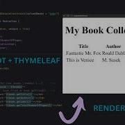 Full Stack Java Without React Server Side Rendering With Thymeleaf