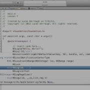 Xcode Tips L7 Code Snippets