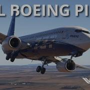 Реальный инструктор по пилотированию Boeing 737 выполняет визуальные круги на PMDG 737 MSFS 2024