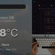 Weather App In Java Script ASMR Programming No Talking