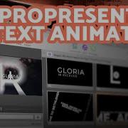 ANIMATE TEXT FOR PROPRESENTER 6 USING AFTER EFFECTS