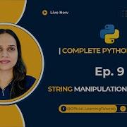Tutorial 09 String Manipulation Uppercase Lowercase Replace Index