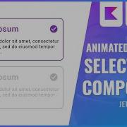 Animated Selectable Item With Jetpack Compose Android Studio Tutorial