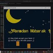 Ramadan Mubarak Animation In Python Turtle Beautiful Islamic Greeting