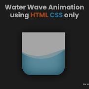 How To Create Water Wave Animation Using HTML CSS Only Geekboots