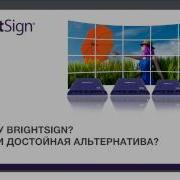 Почему Brightsign Презентация обновленной линейки сетевых медиаплееров для систем цифровой рекламы