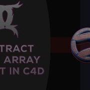 Tutorial Abstract Atom Array Effect C4D