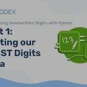 Python Project Recognizing Handwritten Digits 1 Getting Our MNIST Digits Dataset