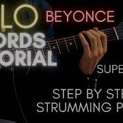 Beyonce Halo Chords Guitar Tutorial For Acoustic Cover