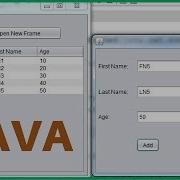JAVA How To Add Row To JTable From Another JFrame In Java NetBeans With Source Code