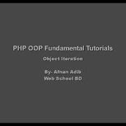 PHP OOP Fundamental 19 Object Iteration