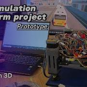 DIY 3D Printed Car Simulation Platform Motion Simulator Prototype