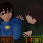 MMD Undertale Wannabe Ft Frisk Chara