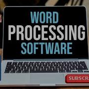 Word Processing Software Computer Science