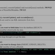 2 3 Execute ExecuteUpdate And ExecuteQuery Methods ResultSetMetaData AJP