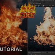 BIG FIRE Houdini FX Tutorial Full Scene Included