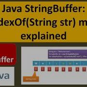 Java StringBuffer LastIndexOf String Str Method Explained Java Tutorial