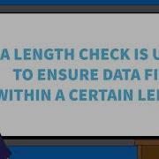What Is A Length Check Validation Rules GCSE COMPUTER SCIENCE