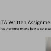 CELTA Written Assignments