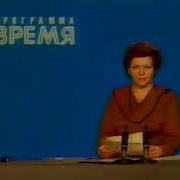Первое сообщение об аварии на Чернобыльской АЭС Программа Время 28 апреля 1986 г