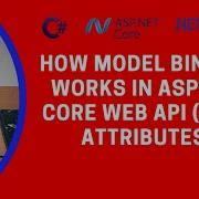 6 Как работает привязка модели в ASP NET Core Web API с использованием атрибутов