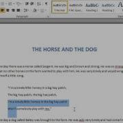 Understanding Basic Word Processing ForwardIT