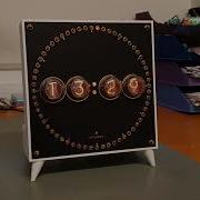 Nixie Clock With Neon Ring