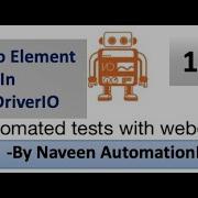 Scroll To Element ScrollIntoView In WebDriverIO Part 12