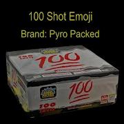 100 Shot Emoji 500 Gram Pyro Packed Fireworks