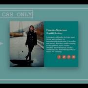 Amazing Flip Card Hover Effect With HTML And CSS Only Code Effect
