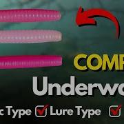 Side By Side Look At Floating Worms Underwater Huge Difference