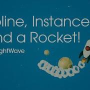 LightWave 3d Spline Instances And A Rocket