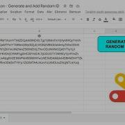 Google Apps Script Generate And Add Random Unique ID To Certain User In Google Sheets Part 1
