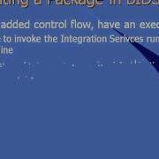 Building Executing A Package Learning SSIS SQL Server Integration Services Part 3 Wmv