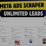 How To Scrape Unlimited Leads From Meta Ads Library FREE WORKFLOW