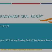 1 PHP Readymade Deal Script Daily Deal Software PHP Group Buying Script 2019