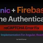 Ionic 7 Firebase Phone Authentication