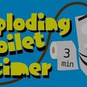 EXPLODING Toilet Timer Bomb 3 Minute Fun Countdown For Kids