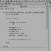 Part 2 Create Buttons Dynamically And Set The Events To Controls VB Net VB2005 VB2008