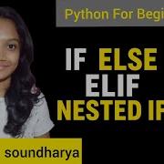 If Else Elif Nested If In Python Explained In Tamil Pythonforbeginners Python Pythonprogramming