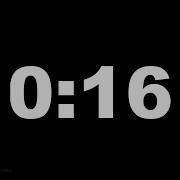 16 Seconds 16 Secs Clock Timer Countdown Alarm Focus