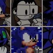 Friday Night Funkin Faker But Everytime It S Faker Sonic Turn A Different Skin Mod Is Used