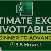 Excel PivotTables 2026 Beginner To Advanced