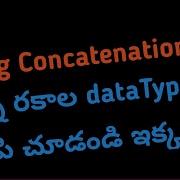 String Concatenation With All Different Data Types Java