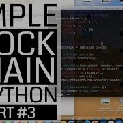 Creating Blockchain With Python 3 Genesis Block