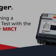 Performing A Burden Test With The Megger MRCT And The Instrument Transformer Management System ITMS