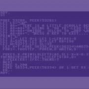 Smooth Scrolly Text C64 BASIC