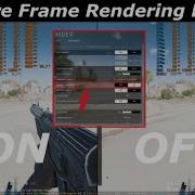 Future Frame Rendering ON V OFF FPS Test Battlefield V