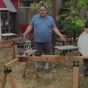 Spin Art Machine Home Made Human Powered