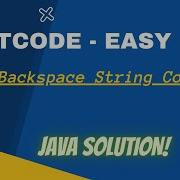844 Backspace String Compare JAVA SOLUTION